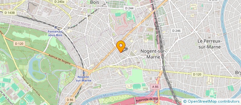 localisation de l'entreprise MONSIEUR ABDELKRIM HOUACINE à NOGENT-SUR-MARNE