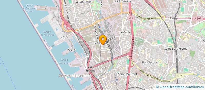 localisation de l'entreprise MONSIEUR ABDELKRIM ISLAM ABDENOUR à MARSEILLE