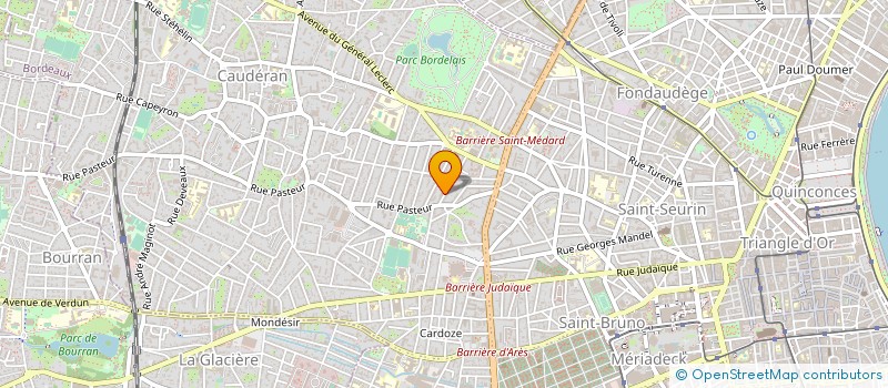 localisation de l'entreprise MONSIEUR ABDELKRIM JANSEN à BORDEAUX