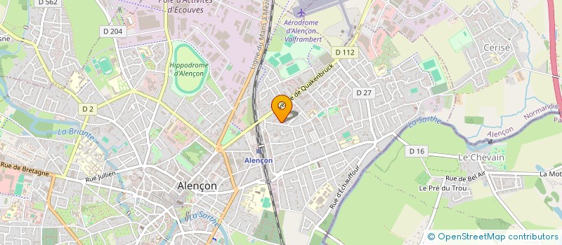 localisation de l'entreprise MONSIEUR ABDELKRIM KARACHI à ALENCON