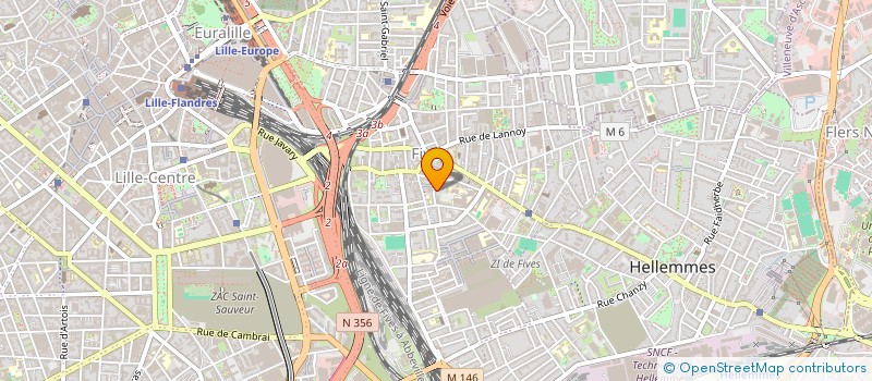 localisation de l'entreprise MONSIEUR ABDELKRIM KETTAF  LILLE