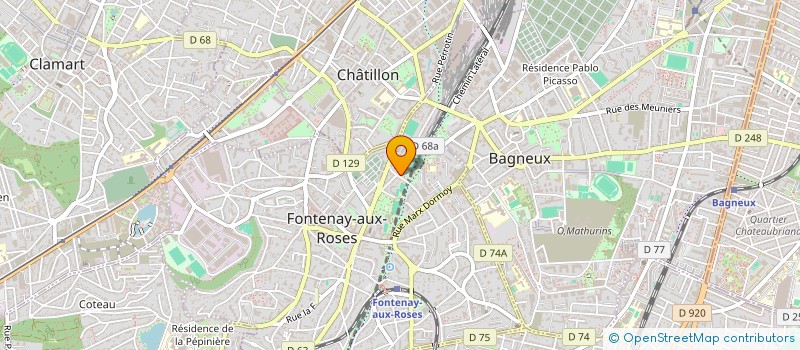 localisation de l'entreprise MONSIEUR ABDELKRIM KHADIR à FONTENAY-AUX-ROSES