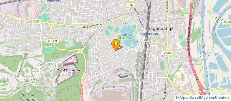 localisation de l'entreprise MONSIEUR ABDELKRIM KHADIR  HAGONDANGE