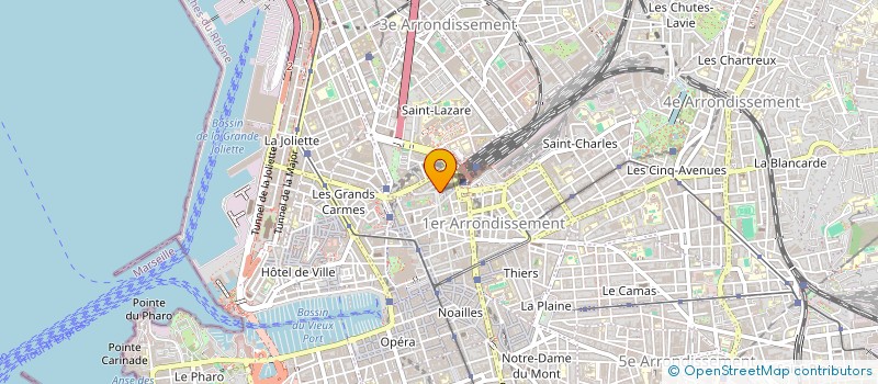 localisation de l'entreprise MONSIEUR ABDELKRIM KHERROUBI à MARSEILLE