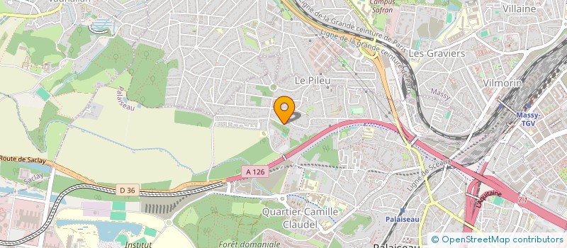 localisation de l'entreprise MONSIEUR ABDELKRIM LAHLOU à PALAISEAU