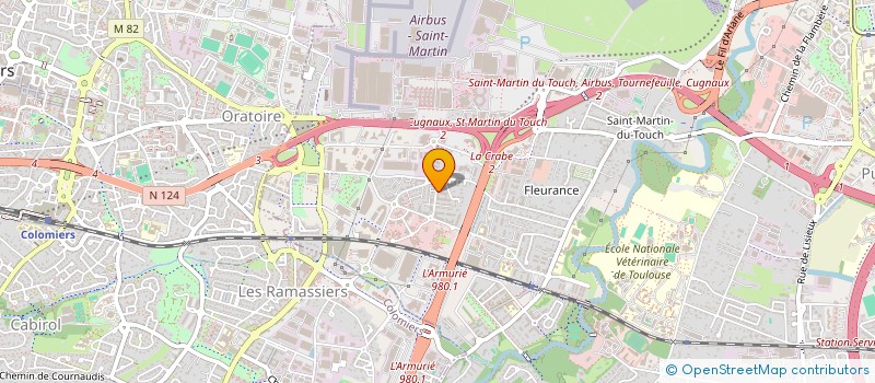localisation de l'entreprise MONSIEUR ABDELKRIM LAMOURI à TOULOUSE
