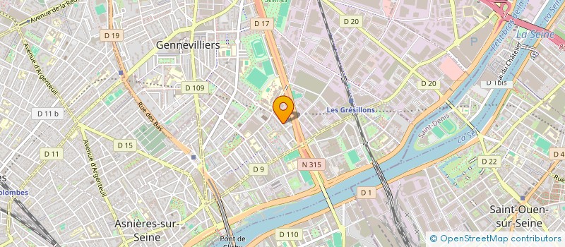 localisation de l'entreprise MONSIEUR ABDELKRIM LEMMOUCHI à GENNEVILLIERS