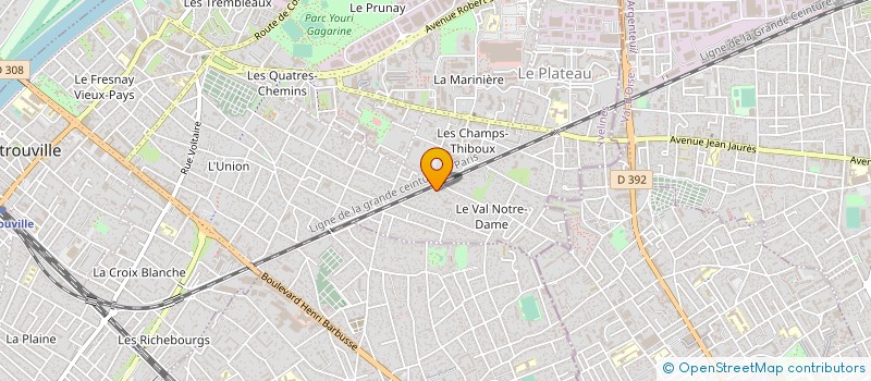 localisation de l'entreprise MONSIEUR ABDELKRIM MAHSAS  SARTROUVILLE