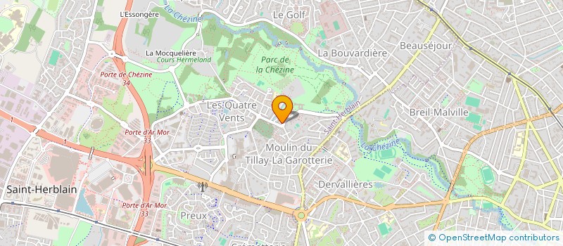 localisation de l'entreprise MONSIEUR ABDELKRIM MAJIDI  SAINT-HERBLAIN