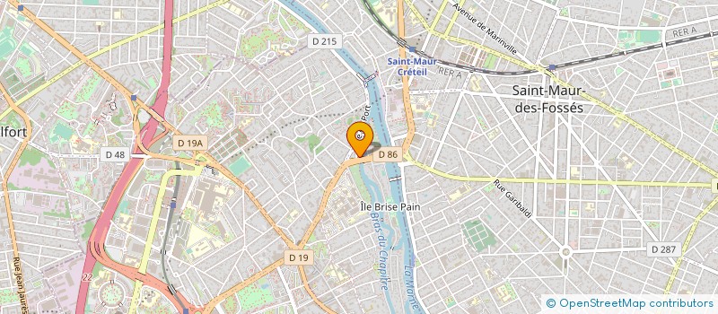 localisation de l'entreprise MONSIEUR ABDELKRIM MANAA  SARTROUVILLE