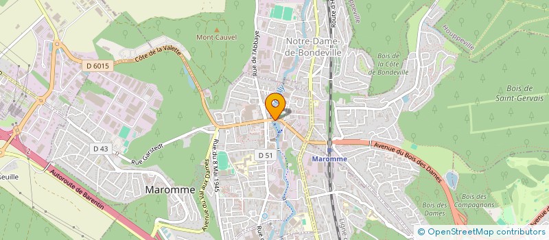 localisation de l'entreprise MONSIEUR ABDELKRIM MANSEUR  MAROMME