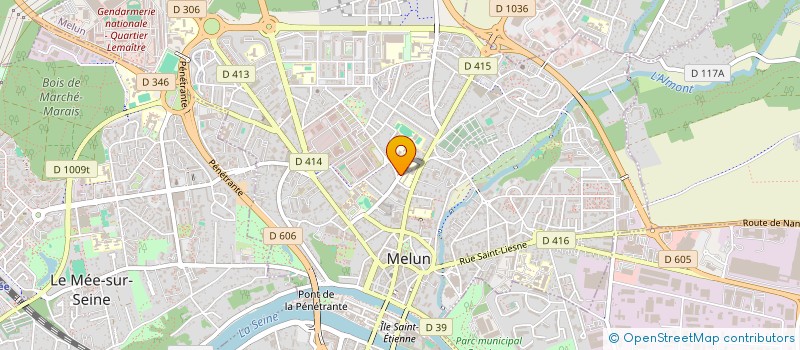 localisation de l'entreprise MONSIEUR ABDELKRIM MEKKAOUI  MELUN