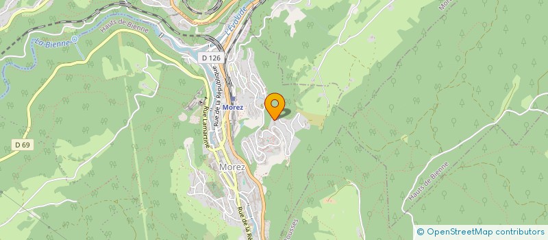 localisation de l'entreprise MONSIEUR ABDELKRIM MERABET  HAUTS DE BIENNE