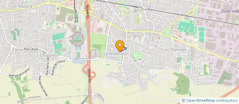 localisation de l'entreprise MONSIEUR ABDELKRIM MESSADI  MEYZIEU