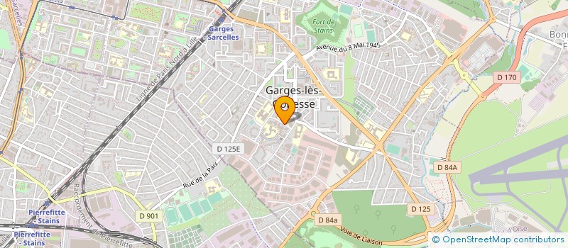 localisation de l'entreprise MONSIEUR ABDELKRIM MESSOUCI à GARGES LES GONESSE