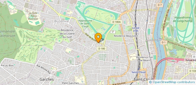localisation de l'entreprise MONSIEUR ABDELKRIM MEZIOUDENE à GARCHES