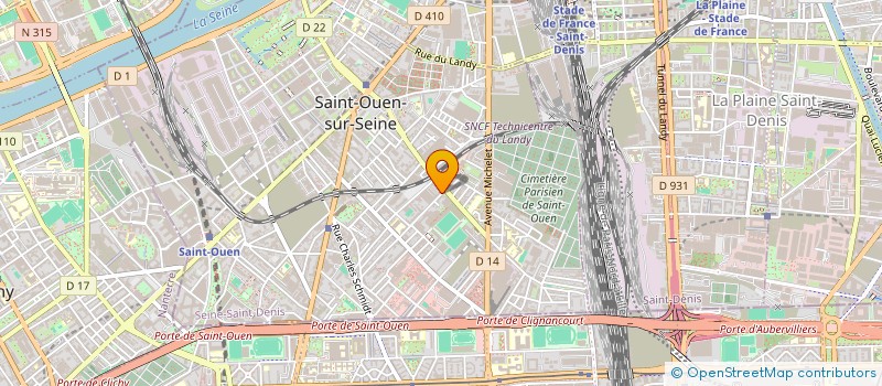 localisation de l'entreprise MONSIEUR ABDELKRIM MOUHOUB à SAINT-OUEN-SUR-SEINE
