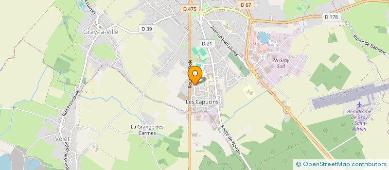 localisation de l'entreprise MONSIEUR ABDELKRIM NAJI  GRAY