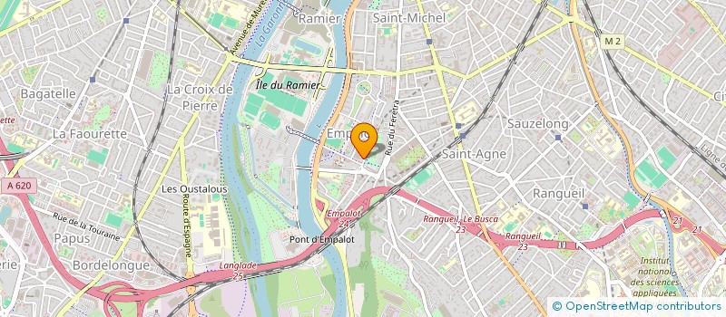 localisation de l'entreprise MONSIEUR ABDELKRIM NAOUN à TOULOUSE
