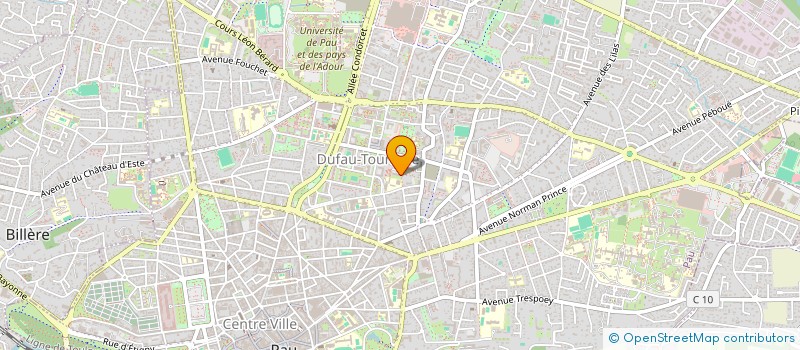 localisation de l'entreprise MONSIEUR ABDELKRIM NASR ALLAH à PAU