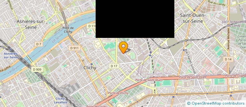 localisation de l'entreprise MONSIEUR ABDELKRIM NEFZI à CLICHY