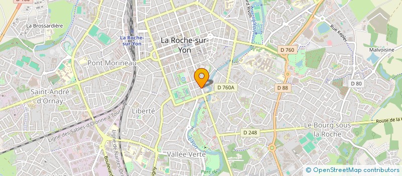 localisation de l'entreprise MONSIEUR ABDELKRIM OTSMAN à LA ROCHE-SUR-YON
