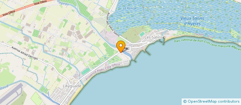 localisation de l'entreprise MONSIEUR ABDELKRIM OURACI à HYERES