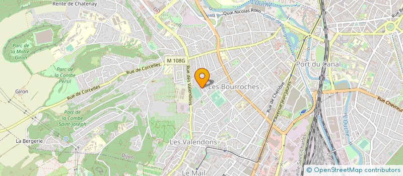 localisation de l'entreprise MONSIEUR ABDELKRIM RAHIOUI à DIJON