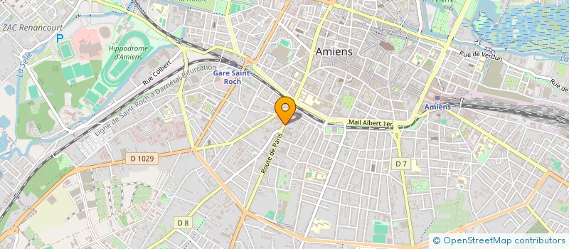 localisation de l'entreprise MONSIEUR ABDELKRIM REGUIEG à AMIENS