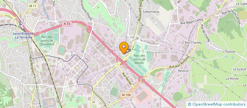 localisation de l'entreprise MONSIEUR ABDELKRIM SAFROUN  SAINT-ETIENNE