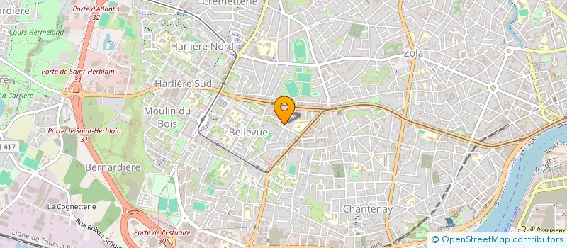 localisation de l'entreprise MONSIEUR ABDELKRIM SAHAOUI à NANTES