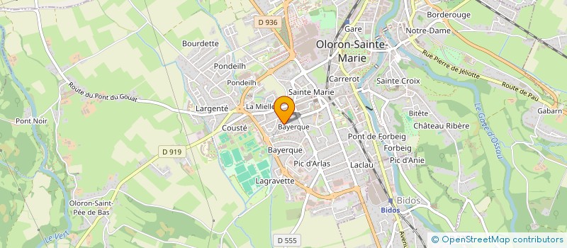 localisation de l'entreprise MONSIEUR ABDELKRIM SAMARI à OLORON-SAINTE-MARIE