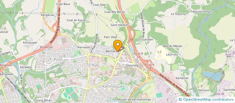 localisation de l'entreprise MONSIEUR ABDELKRIM SEDDOUK à QUIMPER