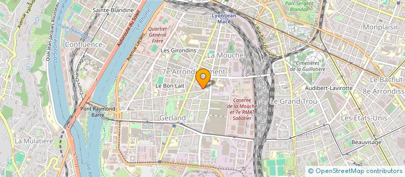 localisation de l'entreprise MONSIEUR ABDELKRIM SERIANI  LYON