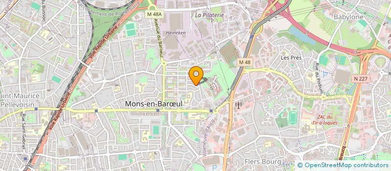 localisation de l'entreprise MONSIEUR ABDELKRIM SI AMMOUR  MONS-EN-BARUL