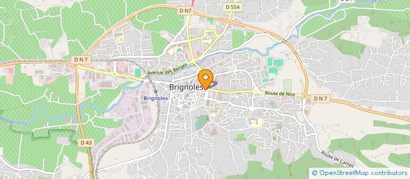 localisation de l'entreprise MONSIEUR ABDELKRIM STAMBOULI  BRIGNOLES