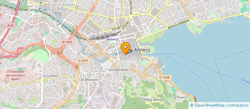 localisation de l'entreprise MONSIEUR ABDELKRIM TOUATI à ANNECY