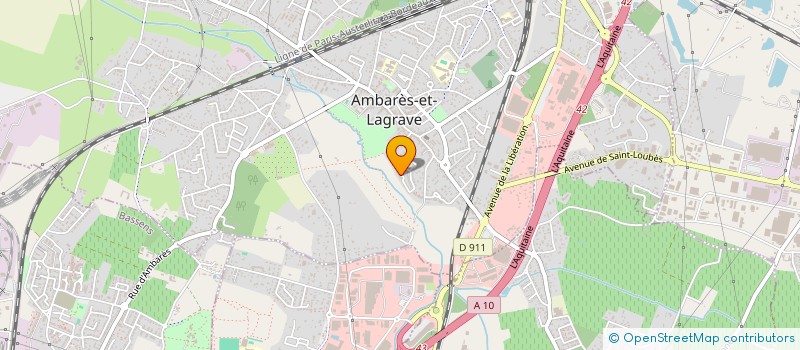 localisation de l'entreprise MONSIEUR ABDELKRIM YAZID à AMBARES-ET-LAGRAVE