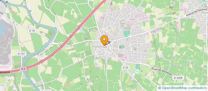 localisation de l'entreprise MONSIEUR ABDELKRIM YETTOU à FLORENSAC
