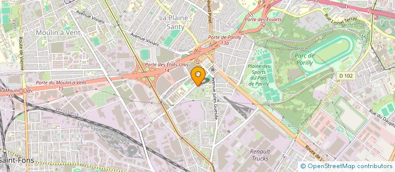 localisation de l'entreprise MONSIEUR ABDELKRIM YOUSFI  VENISSIEUX