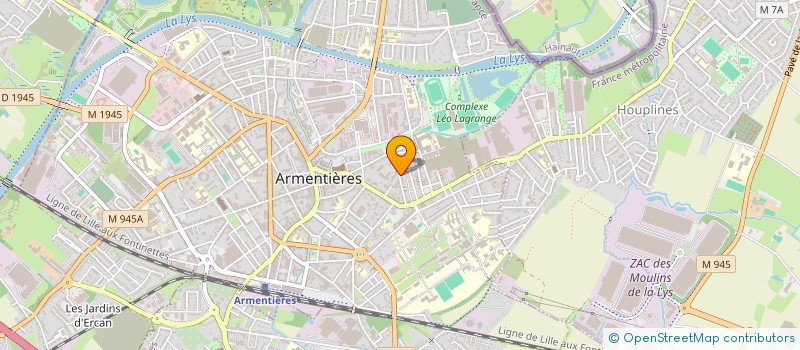 localisation de l'entreprise MONSIEUR ABDELKRIM ZITOUNI  ARMENTIERES