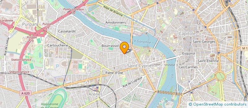 localisation de l'entreprise MONSIEUR ABDELKRIM ZOUAOUI  TOULOUSE