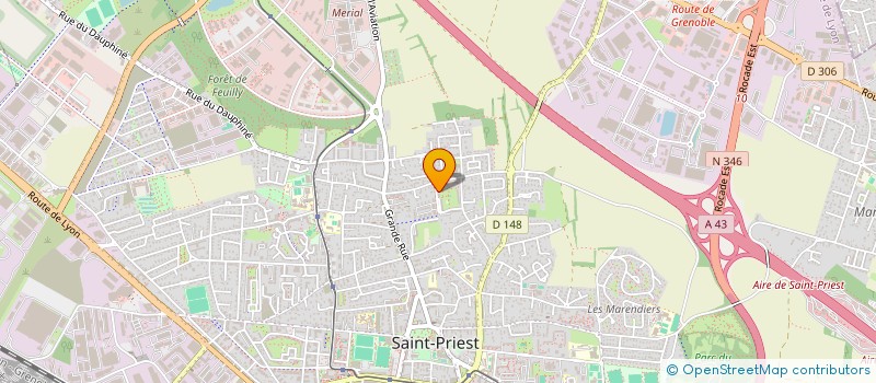 localisation de l'entreprise MONSIEUR ABDELLAALI AMSAL  SAINT-PRIEST