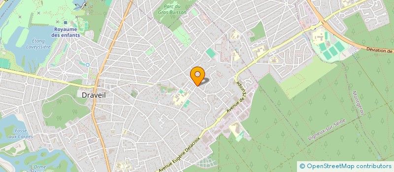 localisation de l'entreprise MONSIEUR ABDELLADER CHETTOUH à DRAVEIL