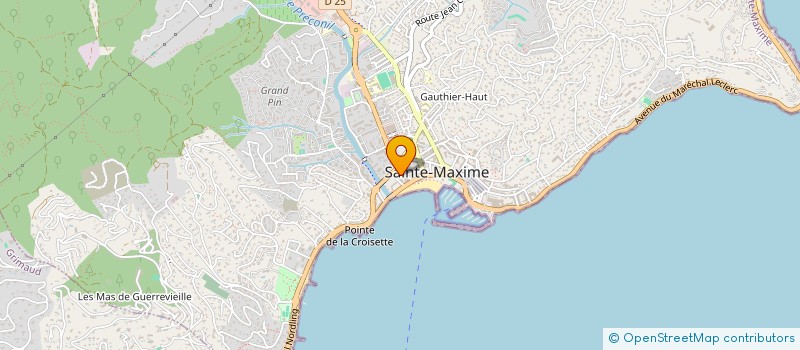 localisation de l'entreprise MONSIEUR ABDELLAH ABID à SAINTE-MAXIME
