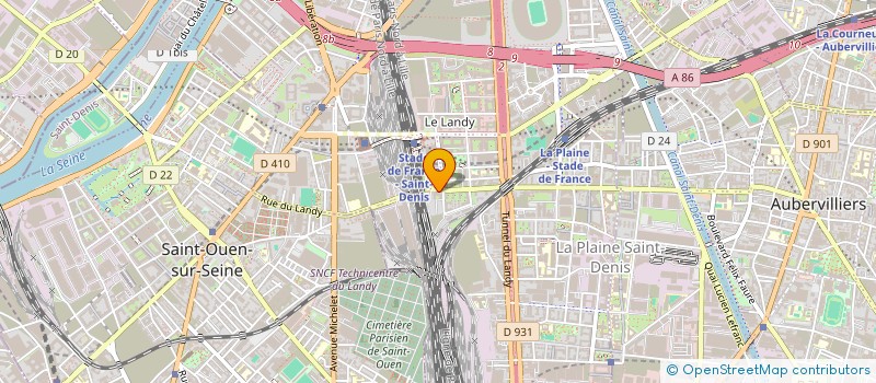localisation de l'entreprise MONSIEUR ABDELLAH ACHOUR à SAINT-DENIS