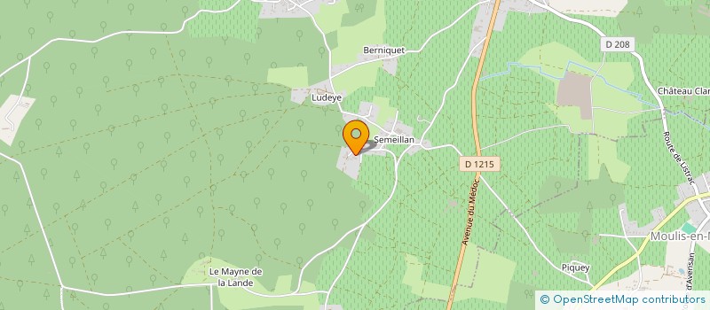 localisation de l'entreprise MONSIEUR ABDELLAH AGHBAL  LISTRAC-MEDOC