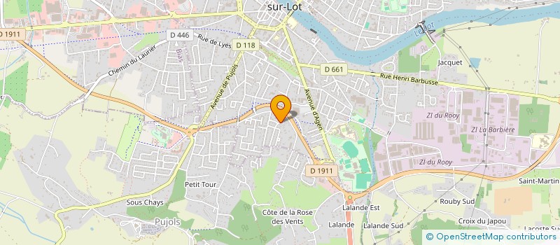 localisation de l'entreprise MONSIEUR ABDELLAH AIT AAZIZ  VILLENEUVE-SUR-LOT