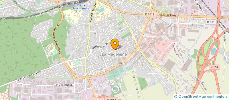 localisation de l'entreprise MONSIEUR ABDELLAH AIT-BOUJEMAA à EVREUX