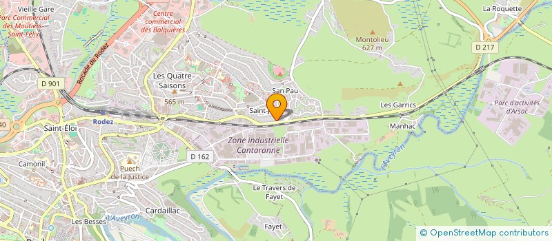 localisation de l'entreprise MONSIEUR ABDELLAH AIT OUGRAM à ONET-LE-CHATEAU